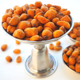 roasted corn with sauce